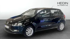 Svart (black) Begagnad 2016 VW Polo Halvkombi | 99 900 kr (Marknadspris)