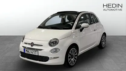 Vit (white) Begagnad 2022 Fiat 500C Dolcevita Cab | 149 900 kr (Marknadspris)