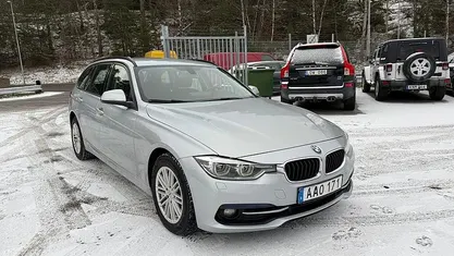 Silver Begagnad 2016 BMW 318 Sport Line Kombi | 129 900 kr (Bra pris)