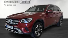 Röd (red) Begagnad 2022 Mercedes GLC300e Avantgarde SUV | 389 900 kr (Marknadspris)