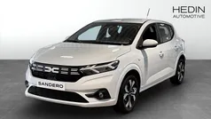 Vit (white) Ny 2025 Dacia Sandero Expression Halvkombi | 219 900 kr (Marknadspris)