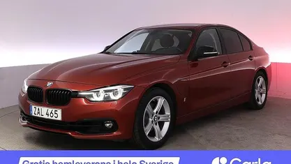 Orange Begagnad 2017 BMW 330e Sport Line Sedan | 217 900 kr (Marknadspris)