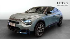 Blå (blue) Begagnad 2022 Citroën e-C4 Shine SUV | 229 800 kr (Marknadspris)