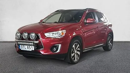 Rödmetallic Begagnad 2014 Mitsubishi ASX SUV | 159 000 kr (Lite dyr)