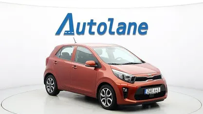 Begagnad Kia Picanto Advance 67 HK (49 kW) 2017 Orange Halvkombi