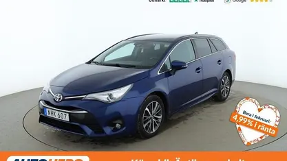 Blå Begagnad 2015 Toyota Avensis Active Kombi | 153 000 kr (Marknadspris)