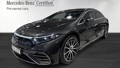 Begagnad Mercedes EQS450+ Premium Plus 244 kW (333 HK) 2022 Svart Sedan