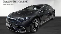 Svart Begagnad 2022 Mercedes EQS450+ Premium Plus Sedan | 659 900 kr (Marknadspris)
