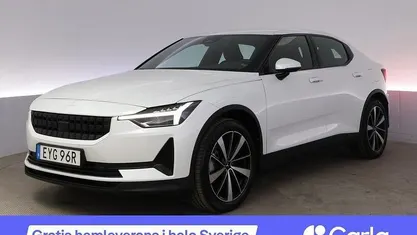 Vit Begagnad 2021 Polestar 2 Standard Range Single Motor Halvkombi | 299 900 kr (Marknadspris)