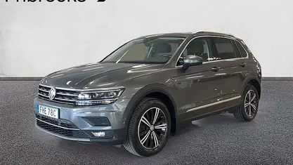 Begagnad VW Tiguan 190 HK (139 kW) 2020 Grå SUV