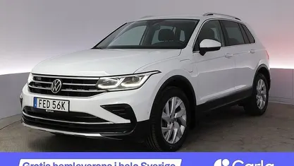 Vit Begagnad 2022 VW Tiguan Elegance SUV | 299 990 kr (Bra pris)