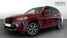 Röd (red) Begagnad 2022 BMW X3 M Sport SUV | 498 700 kr (Marknadspris)