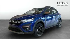 Blå (blue) Ny 2025 Dacia Sandero Extreme Halvkombi | 256 200 kr (Marknadspris)