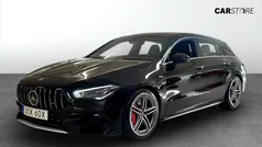 Svart Begagnad 2023 Mercedes CLA45 AMG AMG Kombi | 524 900 kr (Bra pris)