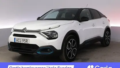 Vit Begagnad 2022 Citroën e-C4 Shine Halvkombi | 187 900 kr (Bra pris)