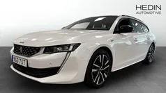 Vit (white) Begagnad 2019 Peugeot 508 GT-line Kombi | 189 900 kr (Marknadspris)