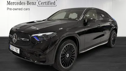Begagnad Mercedes GLC300e 333 HK (244 kW) 2025 Svart Sportkupé