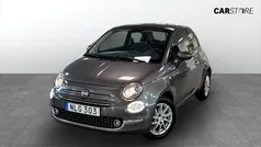 Grå Begagnad 2017 Fiat 500 Lounge Halvkombi | 99 900 kr (Marknadspris)