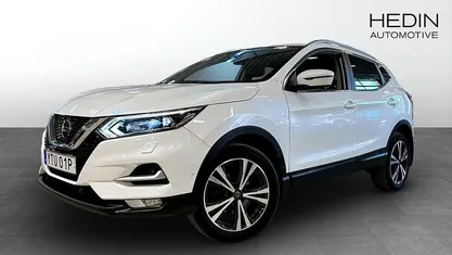 Vit Begagnad 2019 Nissan Qashqai 360º SUV | 199 900 kr (Marknadspris)