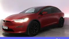 Röd Begagnad 2022 Tesla Model X Plaid SUV | 864 900 kr (Marknadspris)