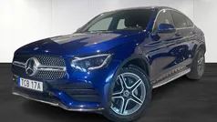 Svart Begagnad 2019 Mercedes GLC220 AMG Sportkupé | 379 900 kr (Marknadspris)