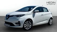 Glaciär vit Begagnad 2021 Renault Zoe Zen Halvkombi | 164 900 kr (Marknadspris)
