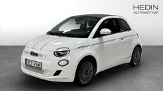 Vit (white) Begagnad 2022 Fiat 500e Icon Cab | 229 900 kr (Marknadspris)