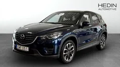 Blå (blue) Begagnad 2015 Mazda CX-5 Optimum SUV | 139 000 kr (Marknadspris)