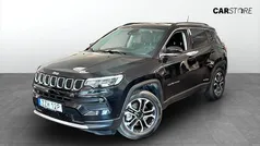 Svart Begagnad 2021 Jeep Compass Limited SUV | 264 900 kr (Marknadspris)