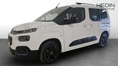 Vit (white) Begagnad 2022 Citroën e-Berlingo Shine Minibuss | 274 900 kr (Marknadspris)