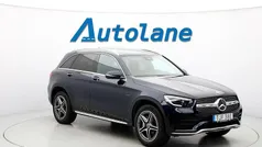 Cavansitblå metalliclack Begagnad 2021 Mercedes GLC300e AMG SUV | 419 900 kr (Marknadspris)