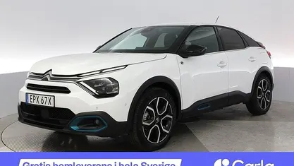 Vit Begagnad 2022 Citroën e-C4 Shine Halvkombi | 184 990 kr (Bra pris)