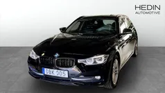 Svart (black) Begagnad 2017 BMW 320 Sport Line Kombi | 199 900 kr (Marknadspris)