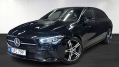 Svart (black) Begagnad 2021 Mercedes CLA200 Shooting Brake AMG Kombi | 279 900 kr (Superpris)