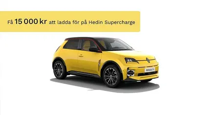 Ny Renault 5 E-Tech Evolution 2025 Sportkupé