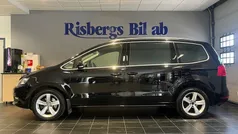 Svart Begagnad 2015 VW Sharan Minibuss | 154 900 kr (Bra pris)
