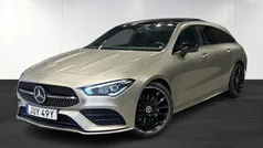 Silver Begagnad 2021 Mercedes CLA200 Shooting Brake AMG Kombi | 359 000 kr (Lite dyr)