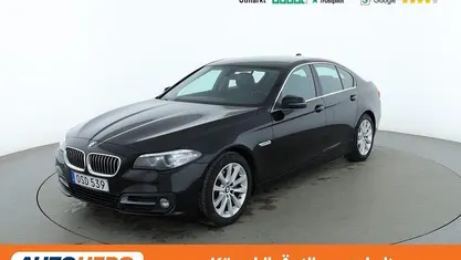 Svart Begagnad 2014 BMW 520 Sedan | 152 000 kr (Marknadspris)