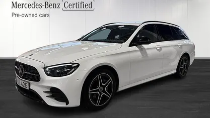 Begagnad Mercedes E220 AMG 194 HK (142 kW) 2020 Vit Kombi