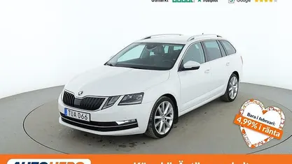 Vit Begagnad 2017 Skoda Octavia Style Kombi | 164 000 kr (Marknadspris)