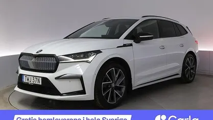 Begagnad Skoda Enyaq iV SportLine 150 kW (204 HK) 2022 Vit SUV