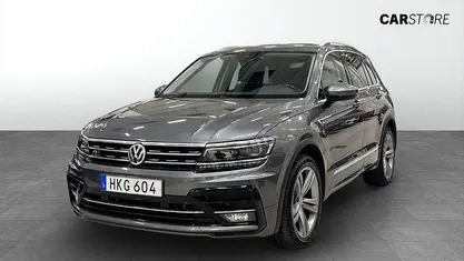 Begagnad VW Tiguan R-line 190 HK (139 kW) 2018 Silver SUV