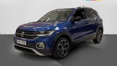 Blå Begagnad 2019 VW T-Cross GT SUV | 189 700 kr (Marknadspris)