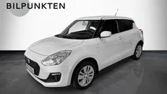 Vit Begagnad 2017 Suzuki Swift Halvkombi | 129 900 kr (Bra pris)