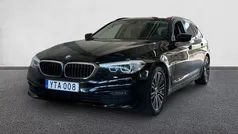 Svart Begagnad 2018 BMW 520 Kombi | 269 900 kr (Lite dyr)