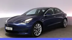 Blå Begagnad 2020 Tesla Model 3 Long Range AWD Sedan | 289 900 kr (Marknadspris)