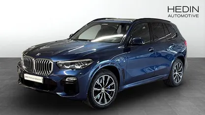 Begagnad BMW X5 Shadowline 2021 Blå SUV