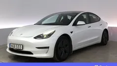 Grå Begagnad 2021 Tesla Model 3 Long Range Sedan | 291 900 kr (Marknadspris)