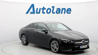 Svart Begagnad 2019 Mercedes CLA200 AMG Sportkupé | 299 900 kr (Marknadspris)