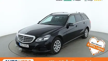 Svart Begagnad 2016 Mercedes E220 Kombi | 174 000 kr (Bra pris)